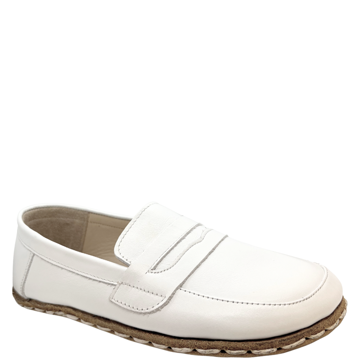 Monstera Loafers White