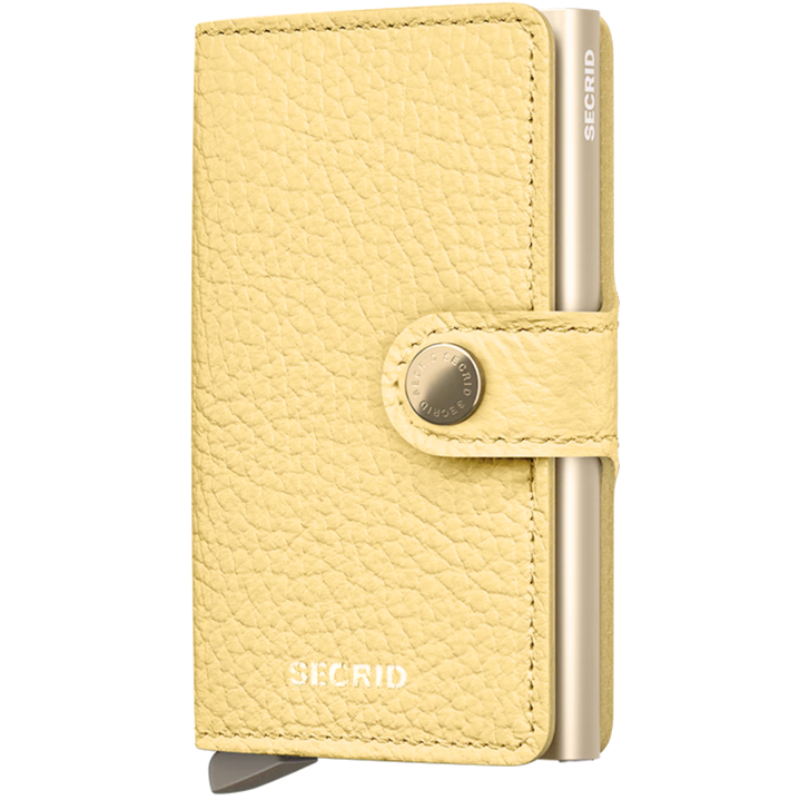 Secrid Miniwallet Pebble Butter Yellow
