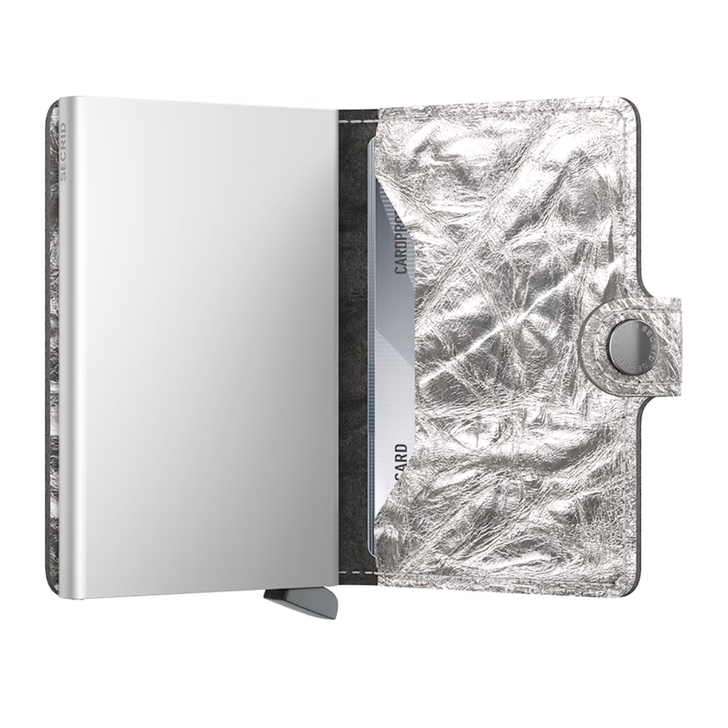 Secrid Miniwallet Crunch Silver
