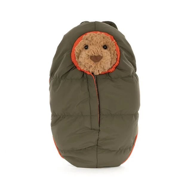 JellyCat Bartholomew Bear Hiking Outfit