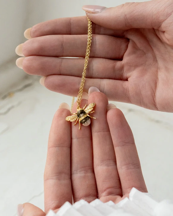 Fable Bee Necklace