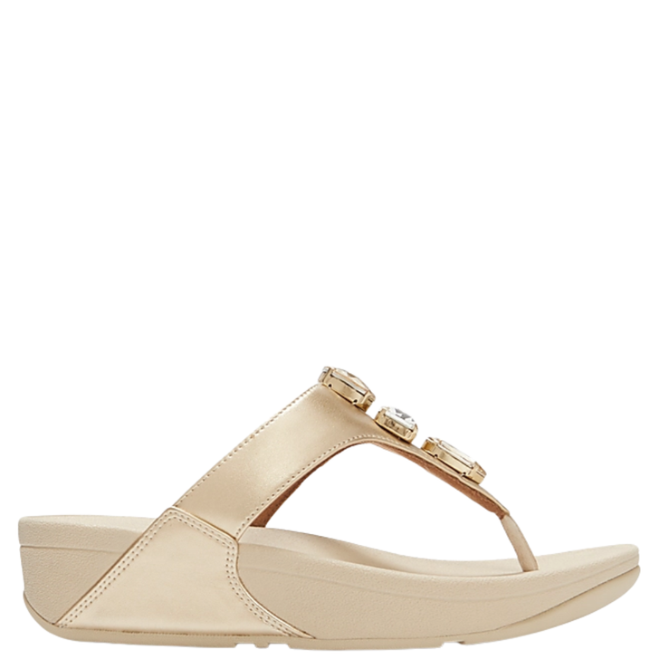 FitFlop Lulu Ultra-Jewel Toe Post Sandals Plantino