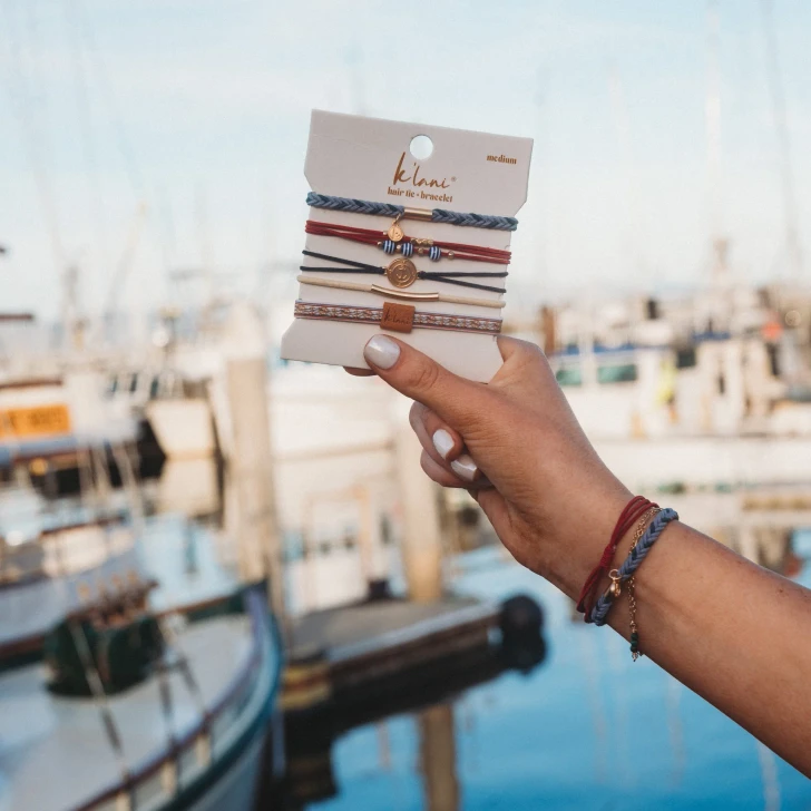 K’Lani Hair Tie Bracelet Set Voyage