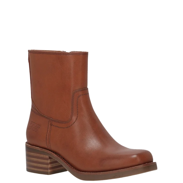 Frye & Co Miranda Low Zip Whiskey