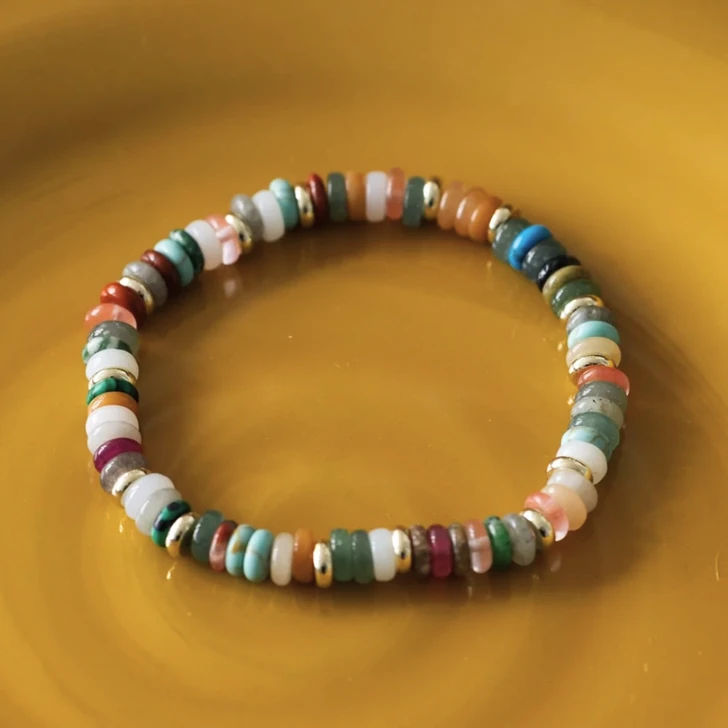 Wild Abandon Gold Plated Good Energy Bracelet