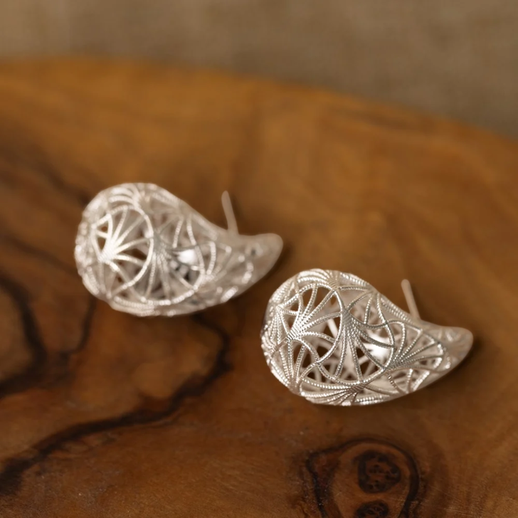 Wild Abandon Silver Plated Interstellar Earrings