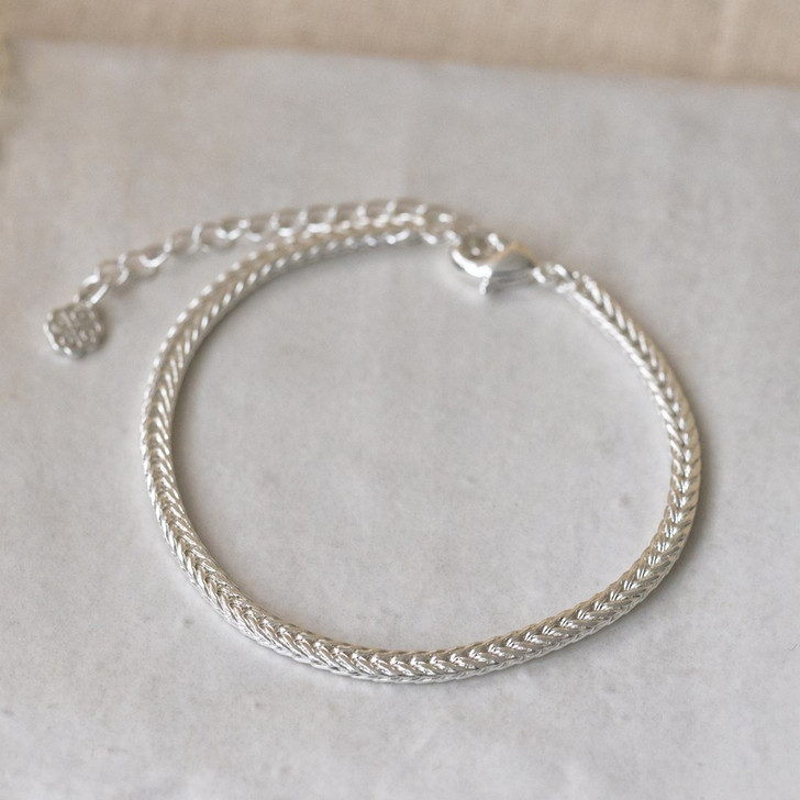 Glee Silver Plated Elio Bracelet