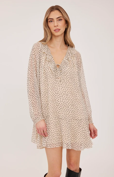 Gentle Fawn Esmeralda Dress Cream Print