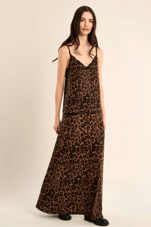 Molly Bracken Leopard Cami Camel
