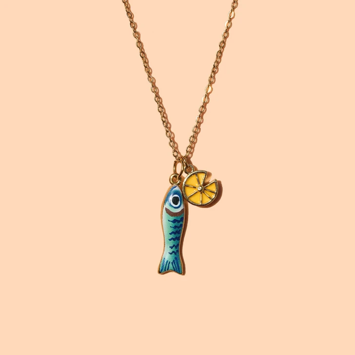 Peter + June Sour Sardine Necklace