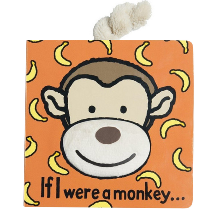 JellyCat If I Were A Monkey Book