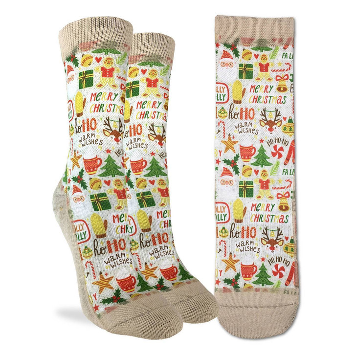 Good Luck Sock Women's Merry Christmas Socks