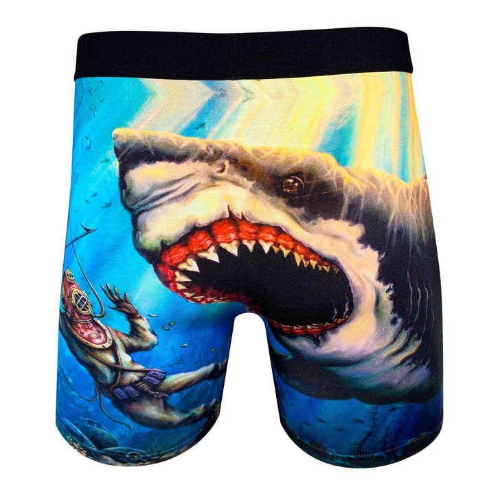 Good Luck Sock Men's Shark Attack Undies