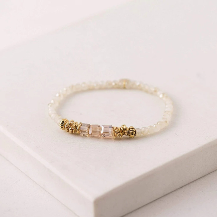 Lover's Tempo Marilla Marshmallow Stretch Bracelet