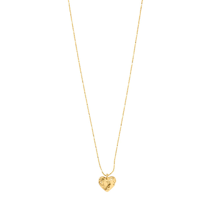 Pilgrim Gold Plated Sophia Dainty Heart Necklace
