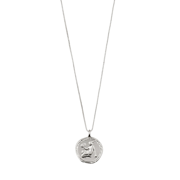 Pilgrim Silver Plated Zodiac Necklace- Virgo