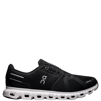 On Cloud 6 Men's Black/White - Starlet