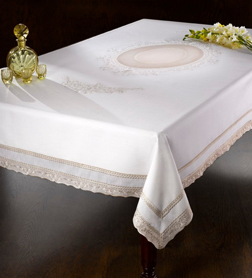 European Medallion Tablecloth