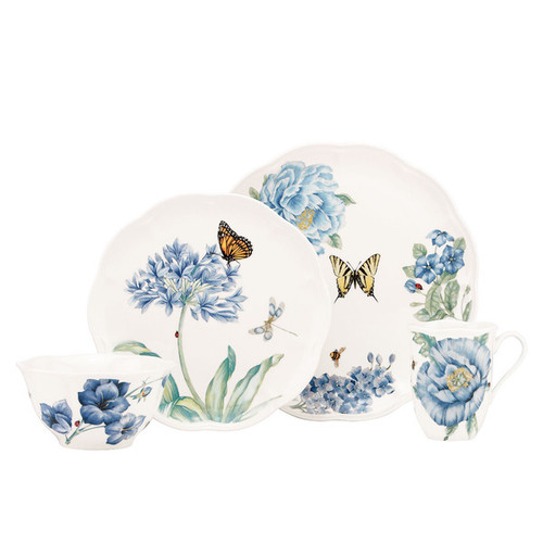 Butterfly Meadow Blue Dinnerware 