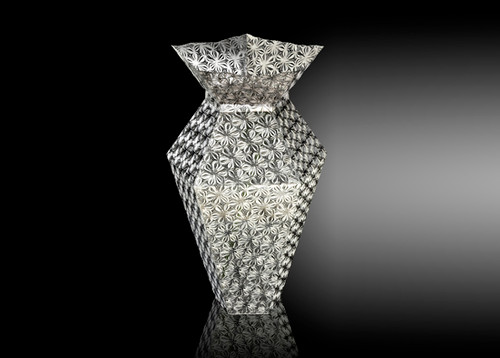 Metalace Flower Shades Vase