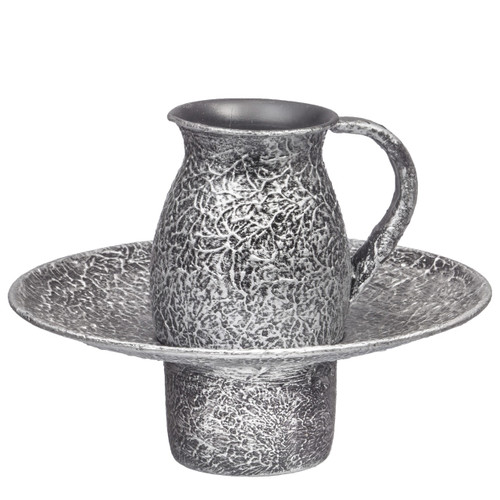 Silver Textured Mayim Achronim (26940)