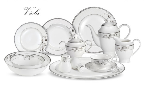 Lorenzo Viola 57 Pc. Dinnerware Set 