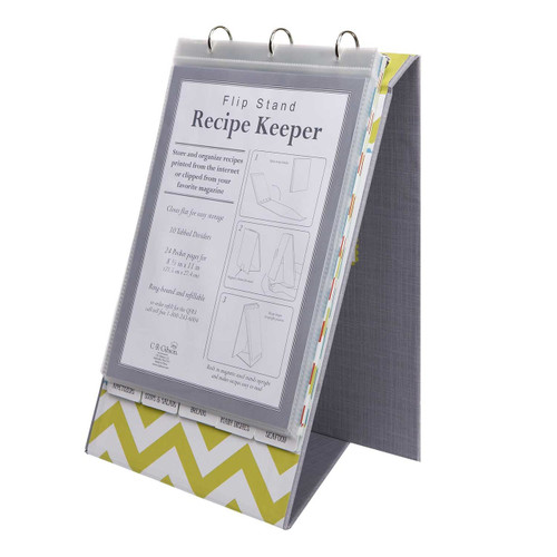 Kitchen Gear Recipe Keeper Flip Stand