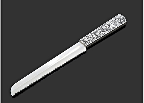 Metalace Jaquard Challah/ Bread Knife