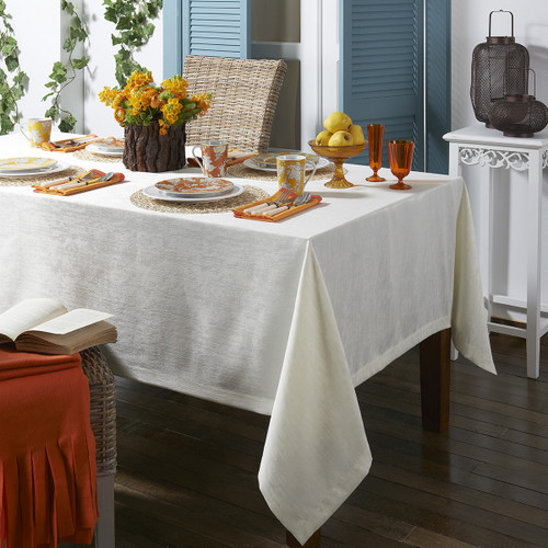 Mode Living Lisbon Tablecloth- White