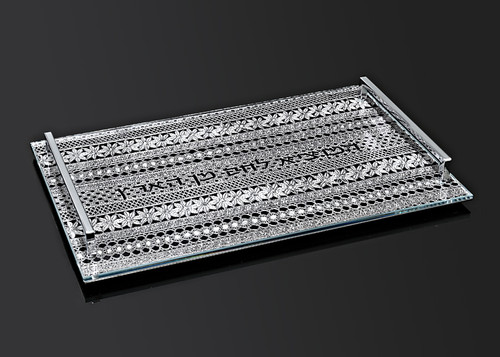 Metalace Ribbon Lace Challah Board w/ Handles