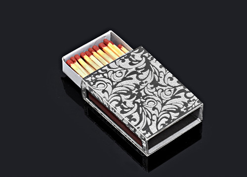 Metalace Royal Jacquard Matchbox