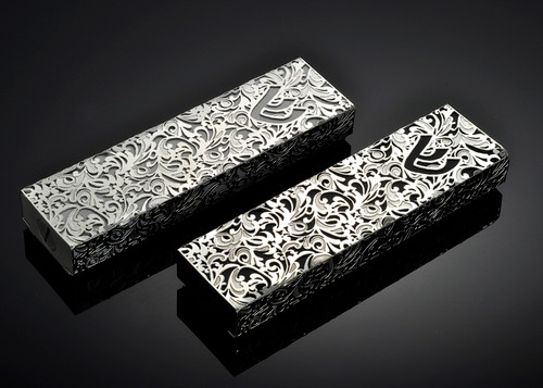 Metalace Royal Jacquard Mezuzah