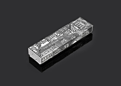 Metalace Jerusalem Mezuzah