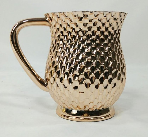 Copper Honeycomb Metal Coated Washing Cup