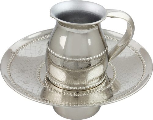 Nickel-Plated Beads Mayim Achronim