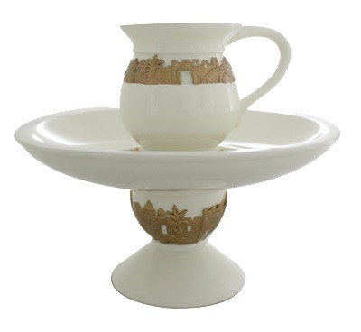 Polyresin Jerusalem Mayim Achronim