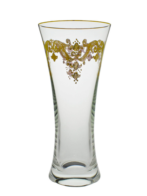 Vase with 24K Gold Artwork