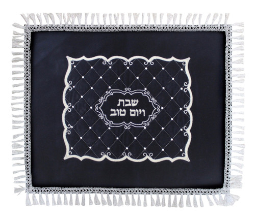 Velvet Ornament Challah Cover