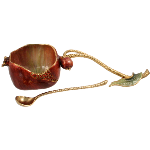 Pomegranate Honey Dish Set