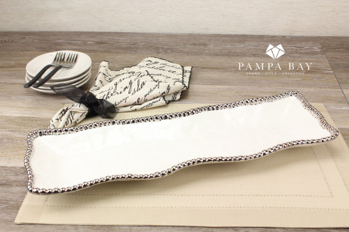 Pampa Bay Salerno Rectangle Serving Piece