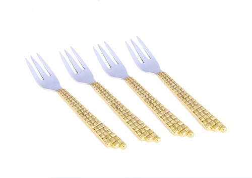 Dessert Forks With Mosaic Design (Set Of 4)