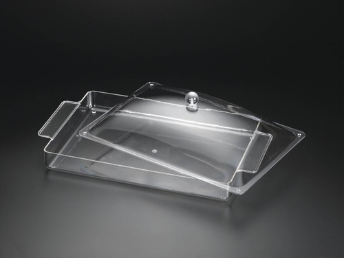 Huang Acrylic Serving Tray and Lid