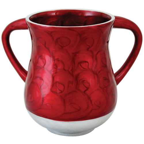 Aluminum Unbreakable Washing Cup (Red)
