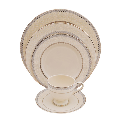 Wik Ivory China Dinnerware (Service for 1)