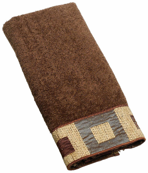 Precision Mocha Fingertip Towel