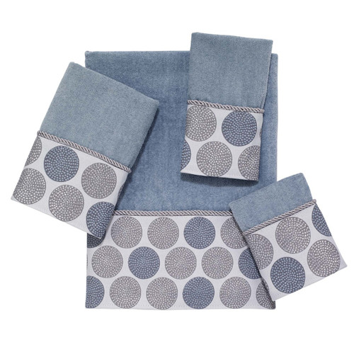 Dotted Circles Mineral Wash Cloth