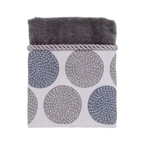 Dotted Circles Nickel Washcloth