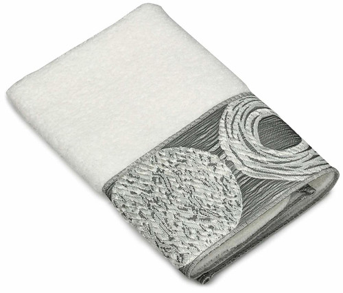 Galaxy White Washcloth