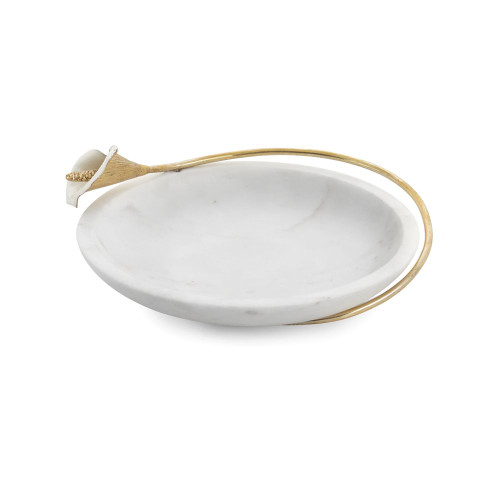 Calla Lily Marble Dish