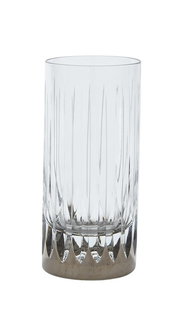 Atlanta Water Glasses, Set of 6, 24K Platinum